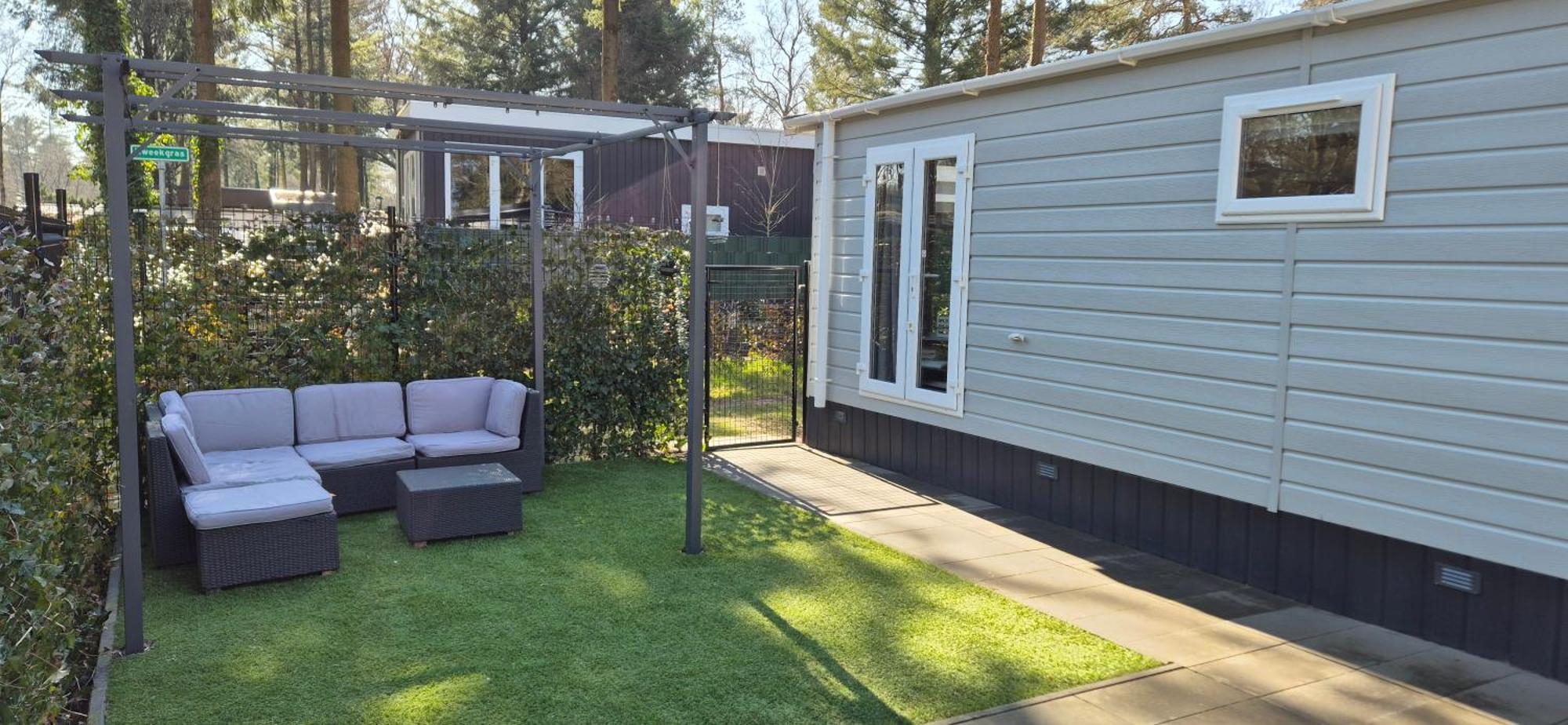 Het Veluwse Boshuisje Knus Chalet Met Omheinde Tuin Op De Veluwe 헨덜루 외부 사진