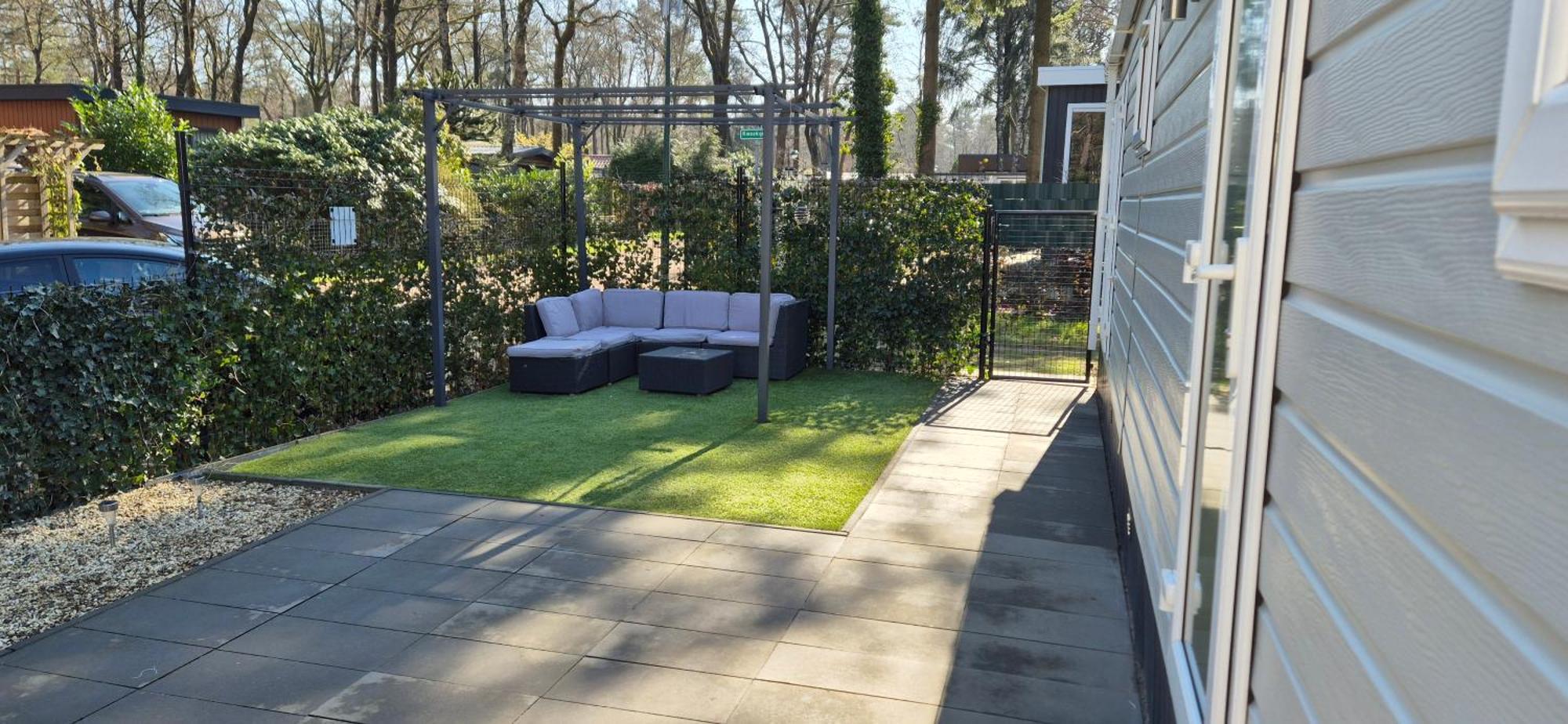 Het Veluwse Boshuisje Knus Chalet Met Omheinde Tuin Op De Veluwe 헨덜루 외부 사진